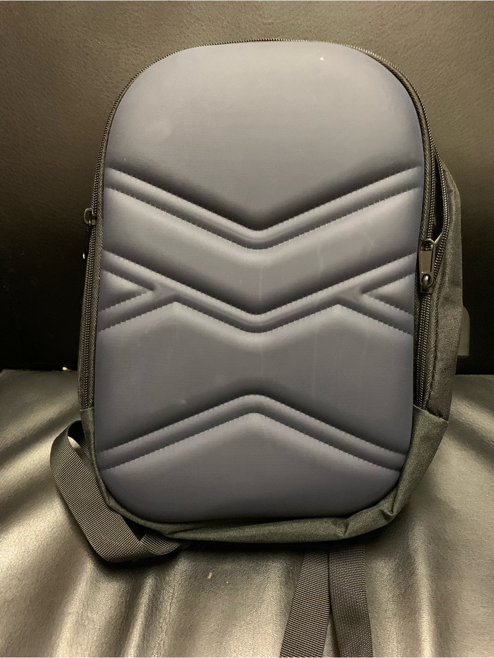 Men's Navy Structured Backpack - Metro by Calla
